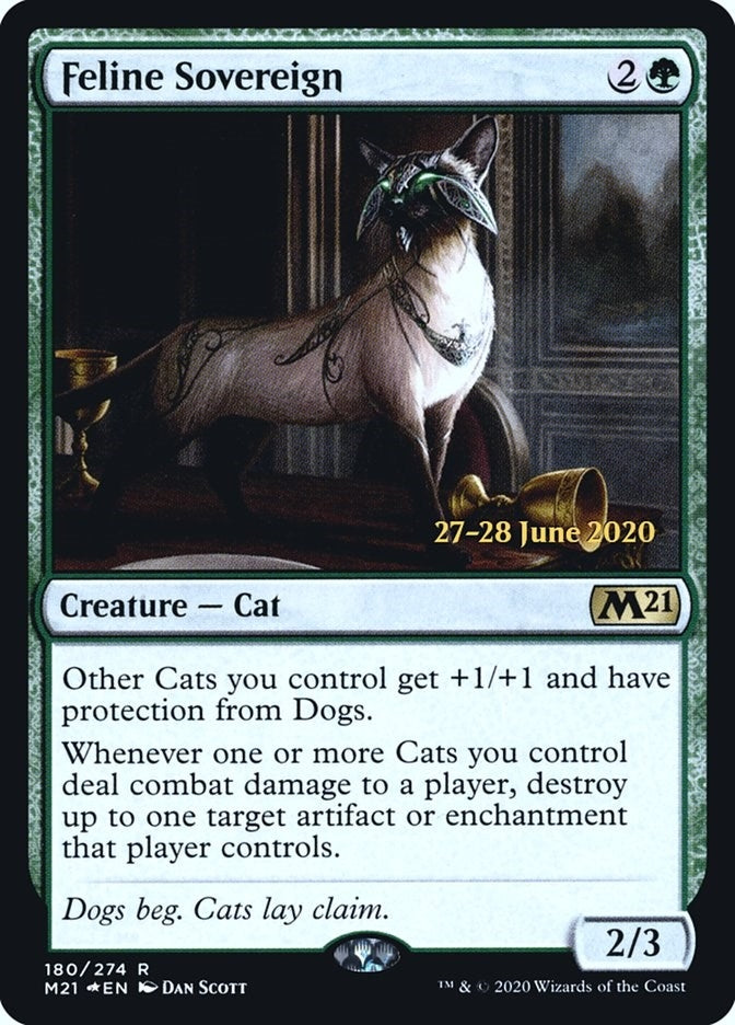 Image for Feline Sovereign (180) (PRE) - Magic: The Gathering