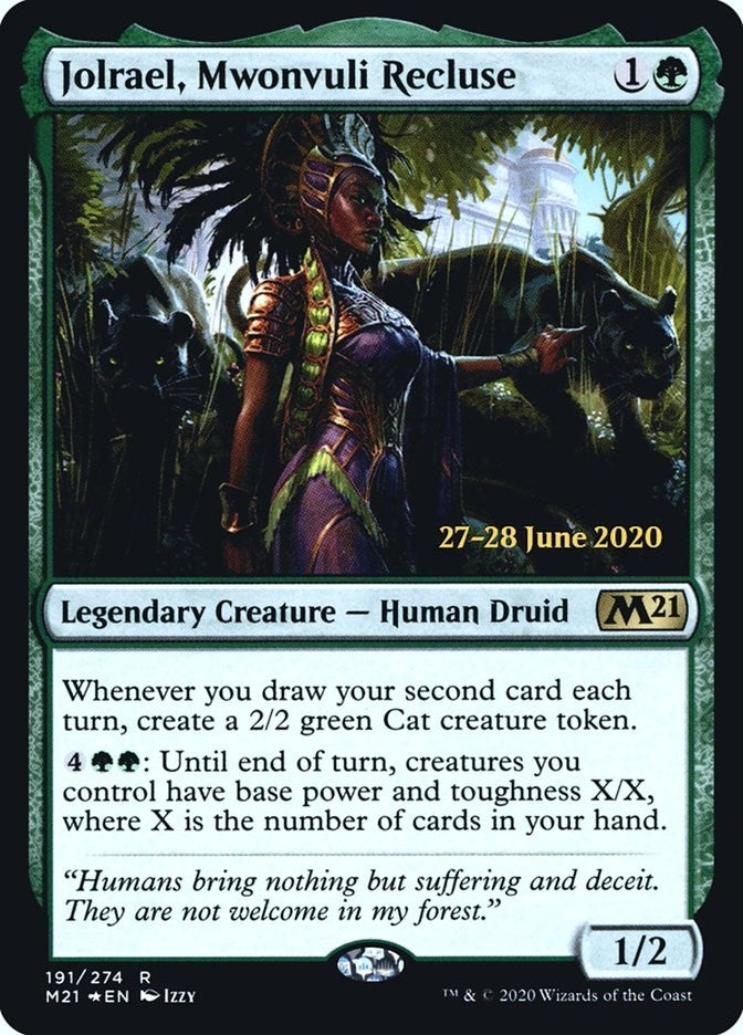 Image for Jolrael, Mwonvuli Recluse (191) (PRE) - Magic: The Gathering