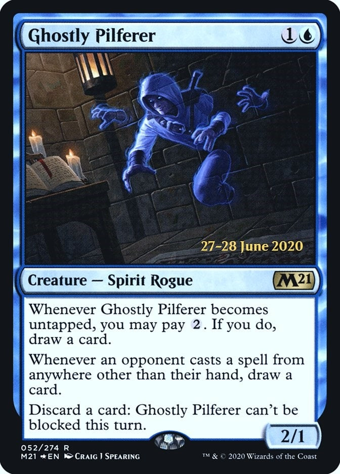 Image for Ghostly Pilferer (52) (PRE) - Magic: The Gathering