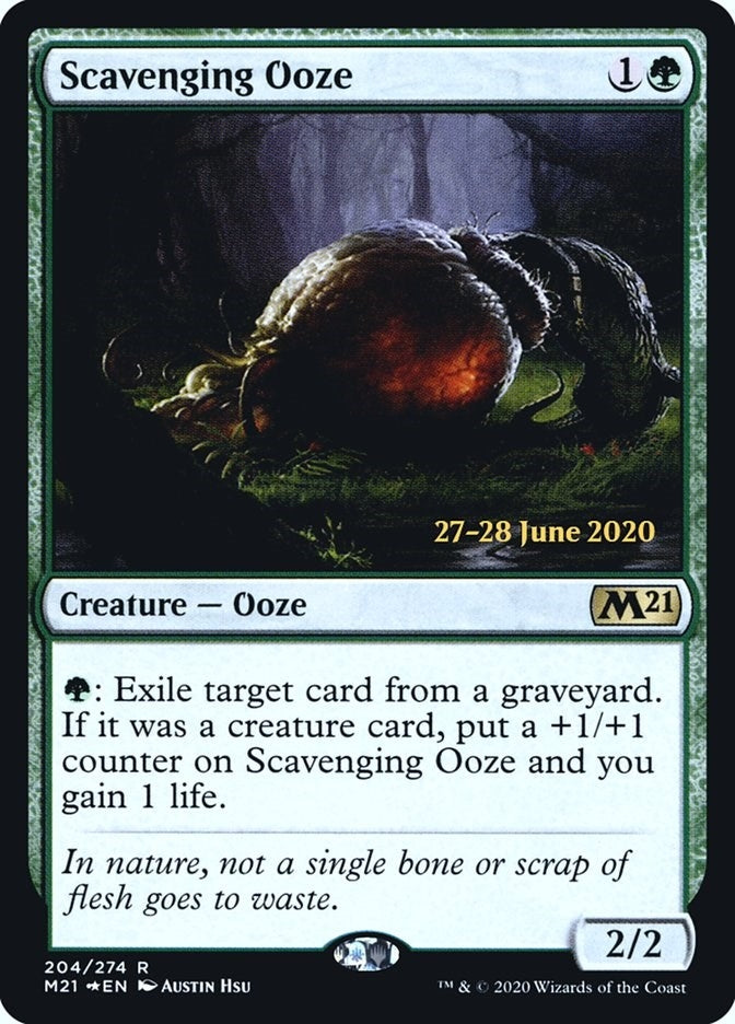 Image for Scavenging Ooze (M21) (204) (PRE) - Magic: The Gathering