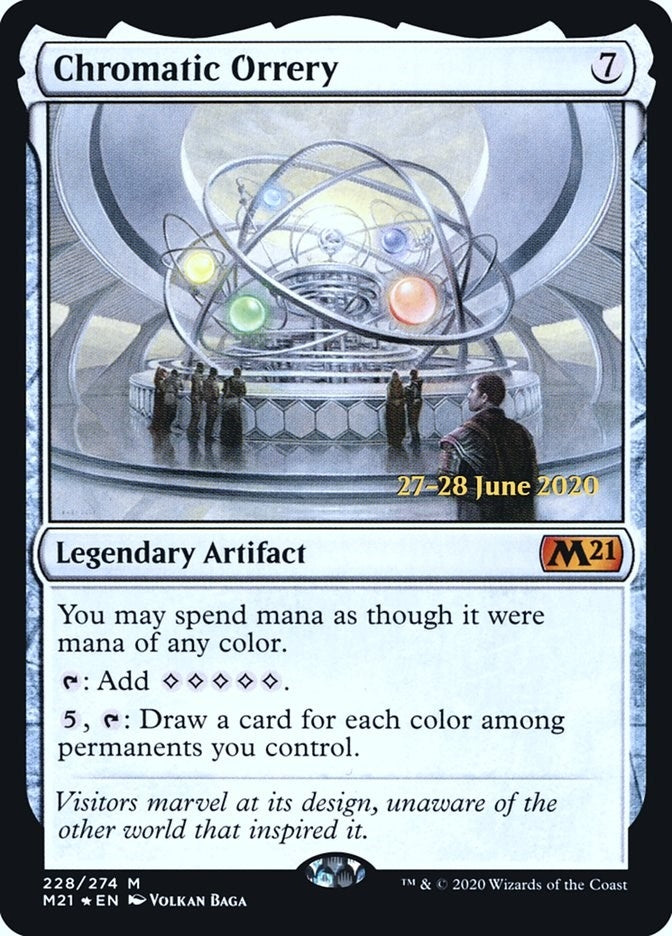 Image for Chromatic Orrery (228) (PRE) - Magic: The Gathering