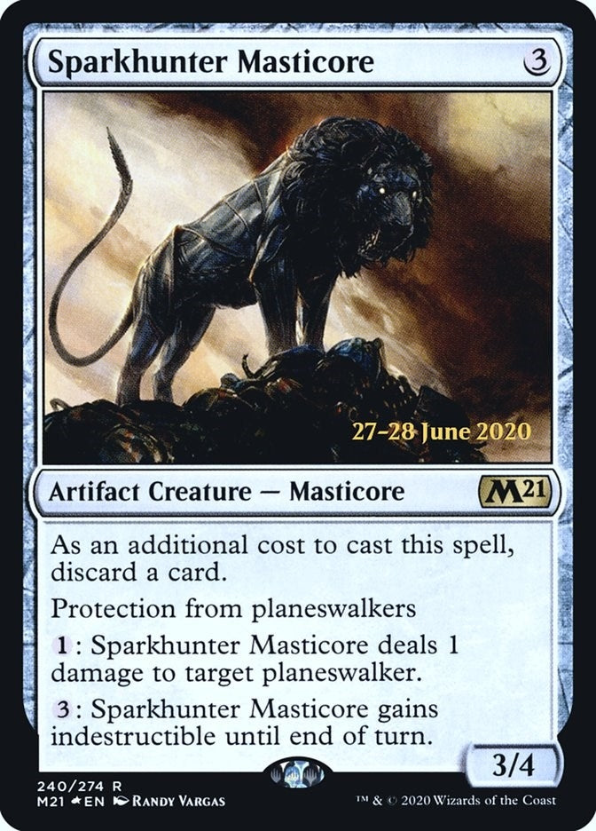 Image for Sparkhunter Masticore (240) (PRE) - Magic: The Gathering
