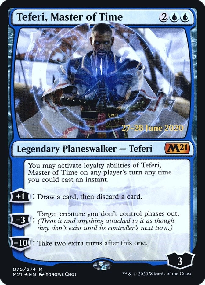 Image for Teferi, Master of Time (75) (PRE) - Magic: The Gathering