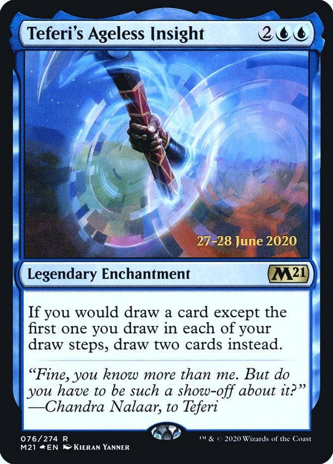 Image for Teferi's Ageless Insight (76) (PRE) - Magic: The Gathering