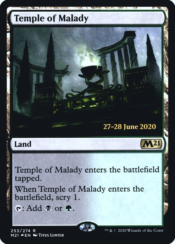 Image for Temple of Malady (M21) (253) (PRE) - Magic: The Gathering
