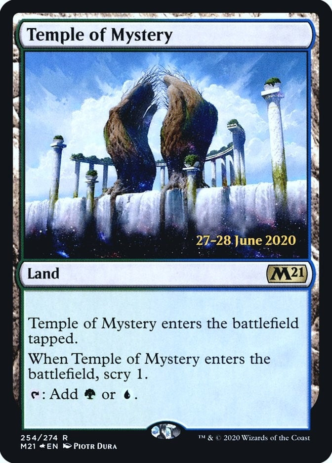 Image for Temple of Mystery (M21) (254) (PRE) - Magic: The Gathering