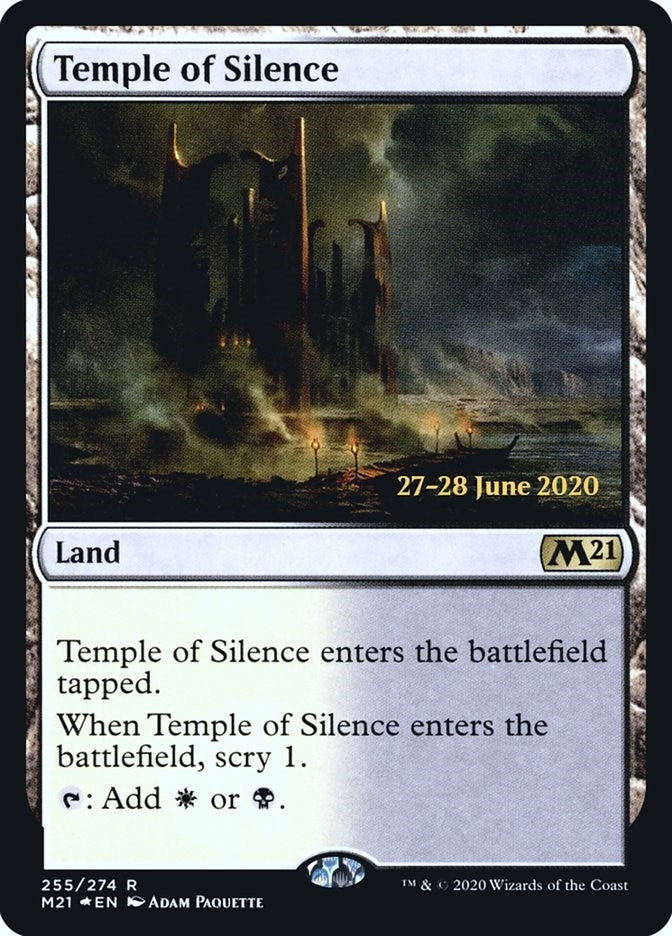 Image for Temple of Silence (M21) (255) (PRE) - Magic: The Gathering