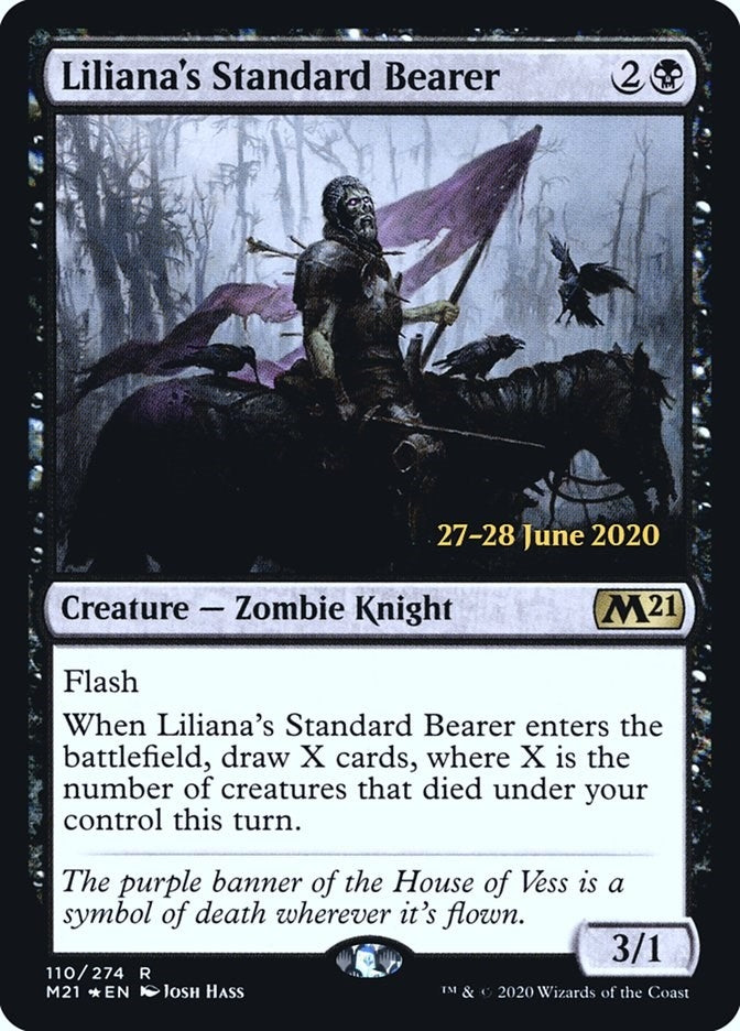 Image for Liliana's Standard Bearer (110) (PRE) - Magic: The Gathering