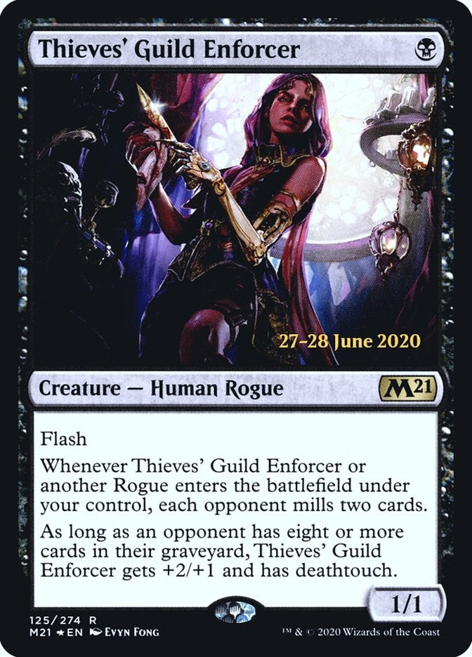 Image for Thieves' Guild Enforcer (125) (PRE) - Magic: The Gathering