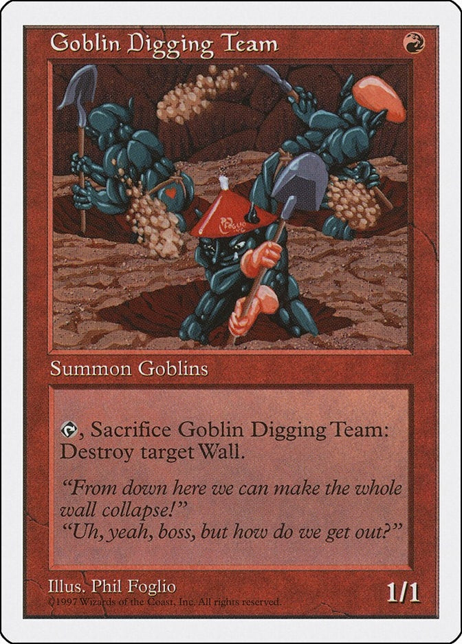 Image for Goblin Digging Team (5ED) - Magic: The Gathering
