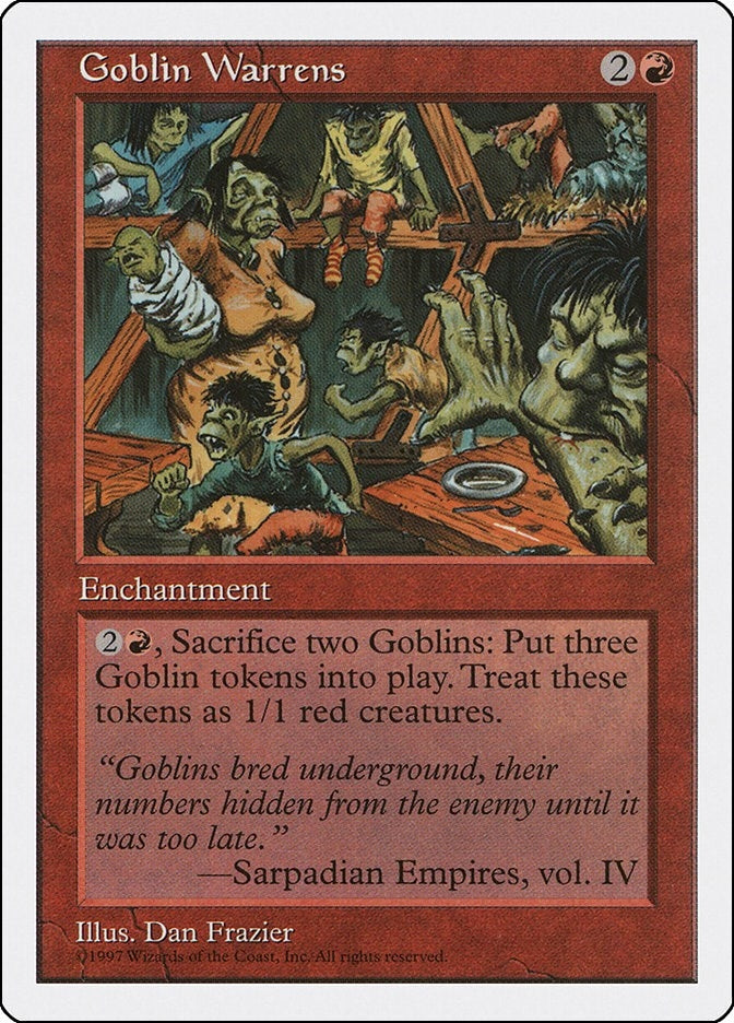 Image for Goblin Warrens (5ED) - Magic: The Gathering