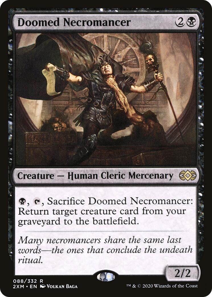 Doomed Necromancer (88) (2XM)