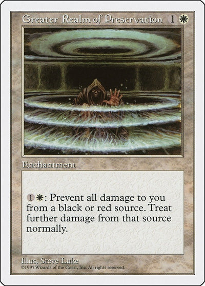 Greater Realm of Preservation (5ED)