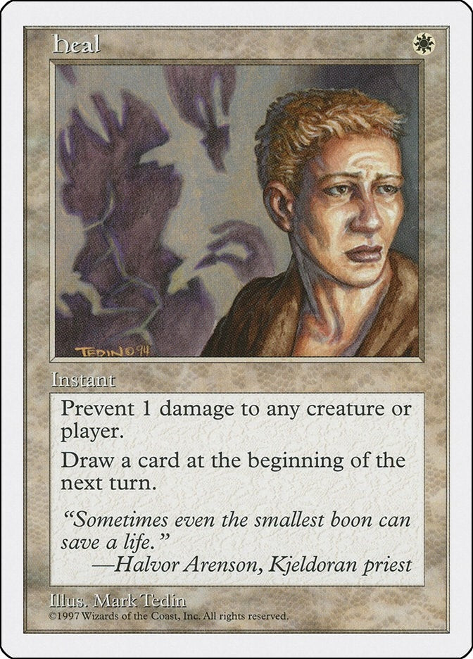 Image for Heal (5ED) - Magic: The Gathering