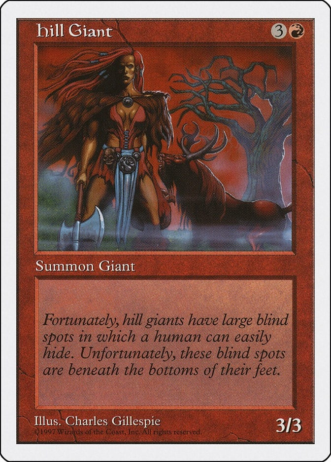 Image for Hill Giant (5ED) - Magic: The Gathering