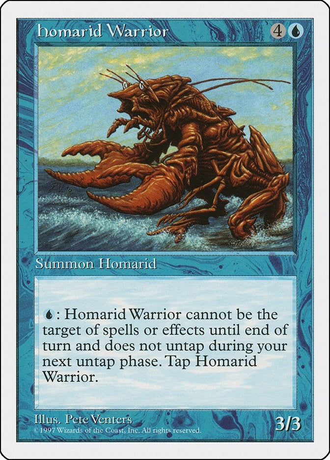 Image for Homarid Warrior (5ED) - Magic: The Gathering