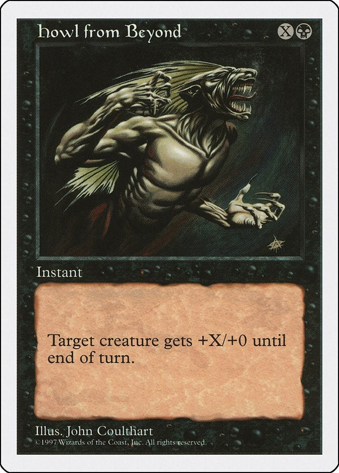 Image for Howl from Beyond (5ED) - Magic: The Gathering