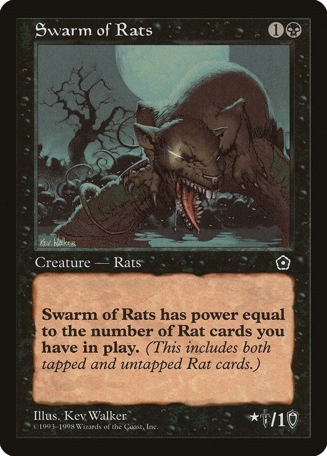 Image for Swarm of Rats (P02) - Magic: The Gathering