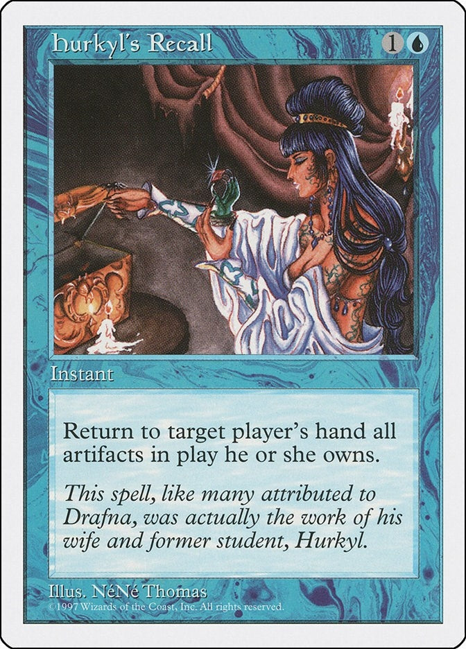 Image for Hurkyl's Recall (5ED) - Magic: The Gathering