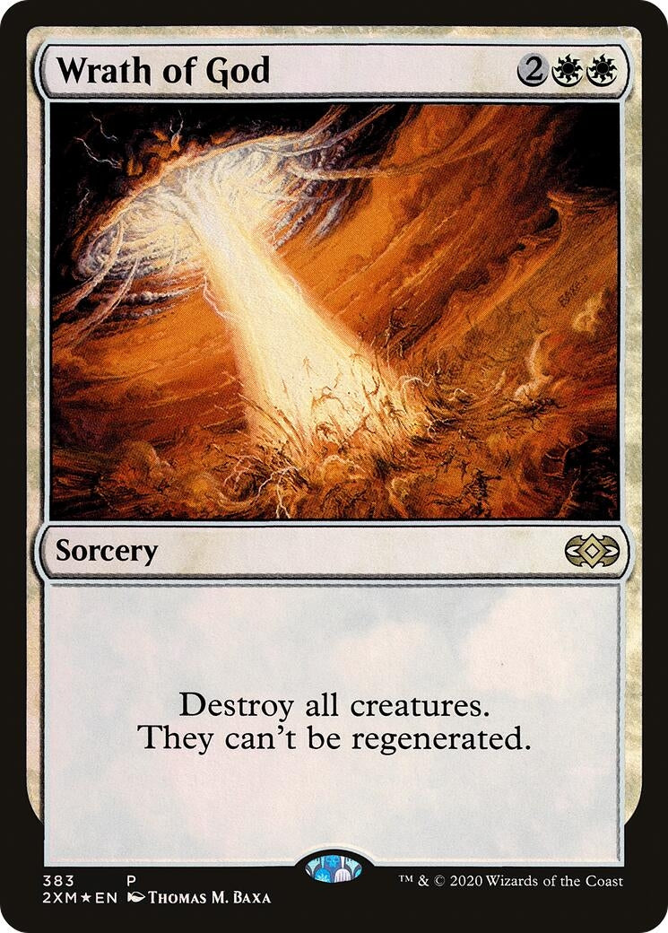 Image for Wrath of God (383) (LARP) - Magic: The Gathering