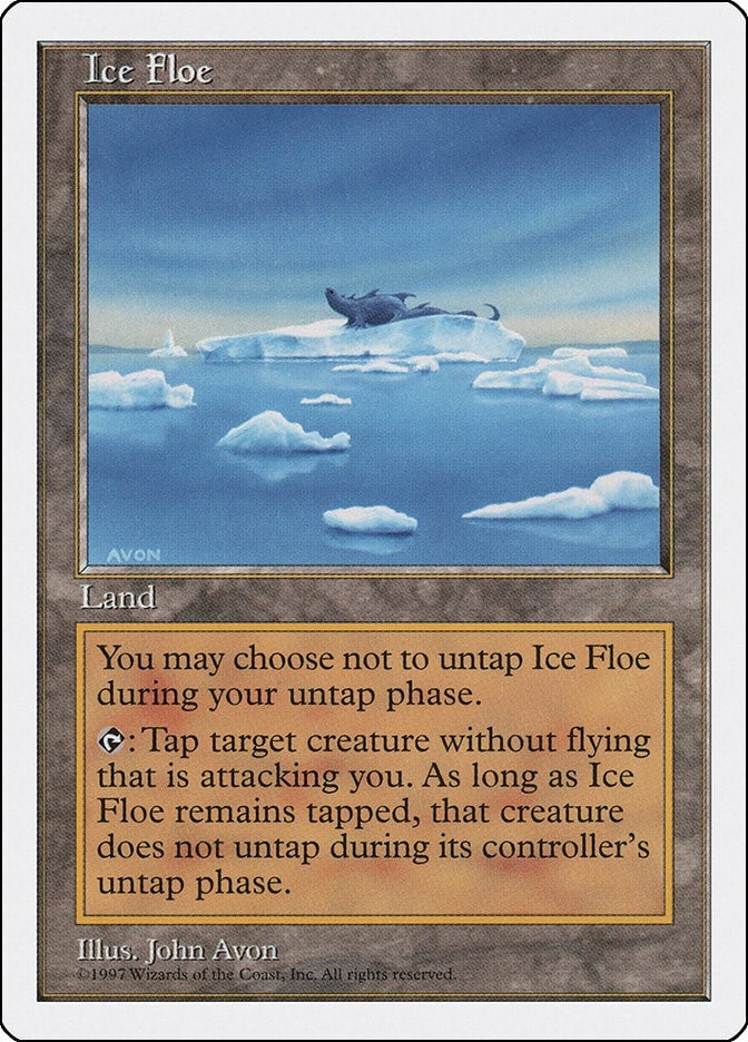 Image for Ice Floe (5ED) - Magic: The Gathering