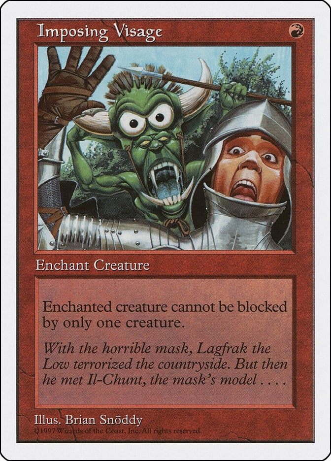 Image for Imposing Visage (5ED) - Magic: The Gathering