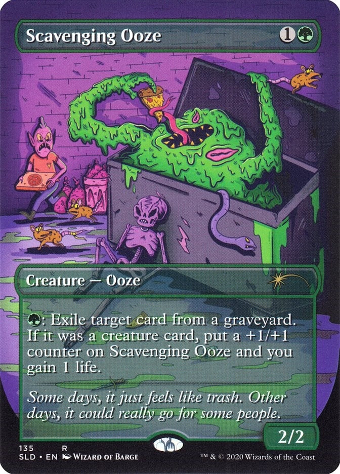 Image for Scavenging Ooze (135) (SLD) - Magic: The Gathering