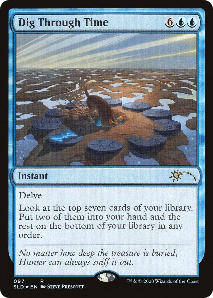 Image for Dig Through Time (97) (SLD) - Magic: The Gathering