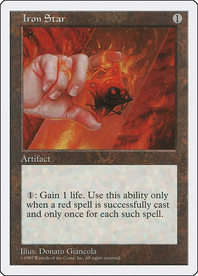 Image for Iron Star (5ED) - Magic: The Gathering