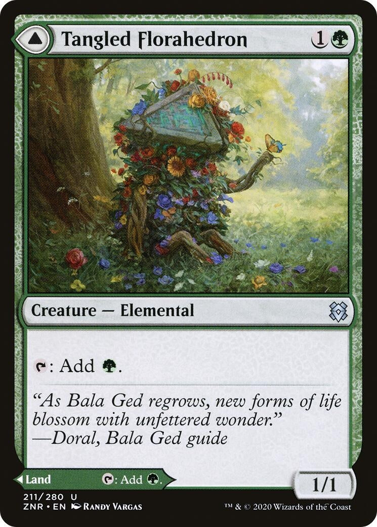 Tangled Florahedron (211) (ZNR)