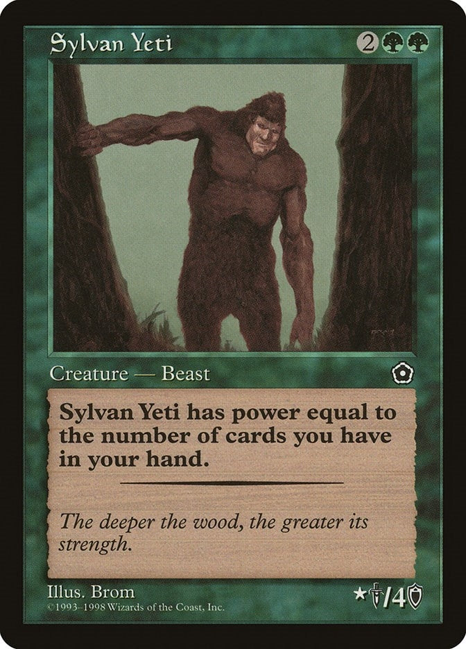Image for Sylvan Yeti (P02) - Magic: The Gathering