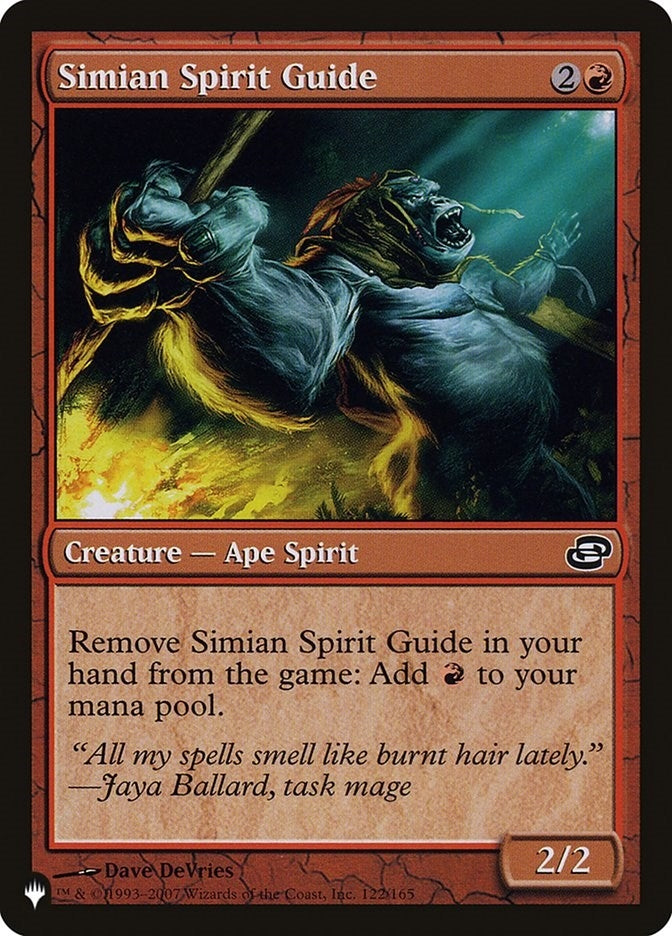 Simian Spirit Guide (122/165) (LIST)