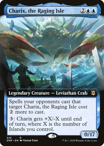 Charix, the Raging Isle (Extended Art) (325) (ZNR)