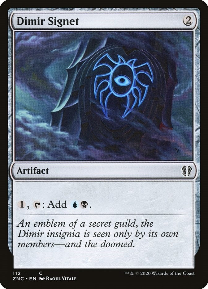 Dimir Signet (112) (ZNC)