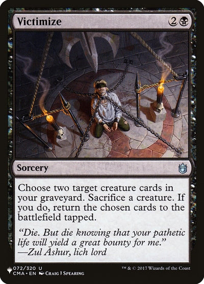 Victimize (072/320) (LIST)