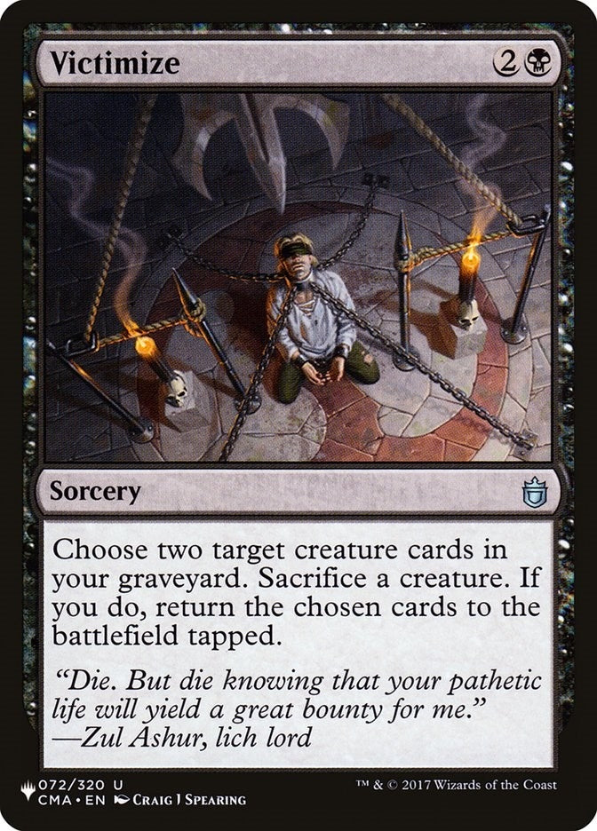 Victimize (072/320) (LIST)