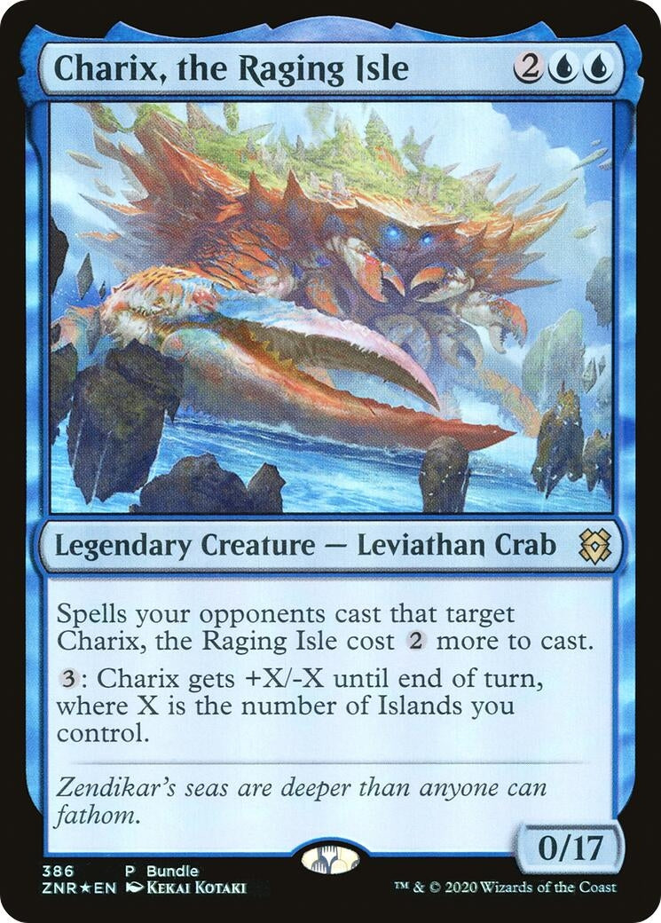 Image for Charix, the Raging Isle (ZNR Bundle) (386) (UMP) - Magic: The Gathering