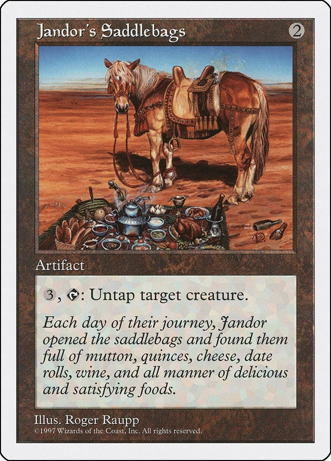 Image for Jandor's Saddlebags (5ED) - Magic: The Gathering