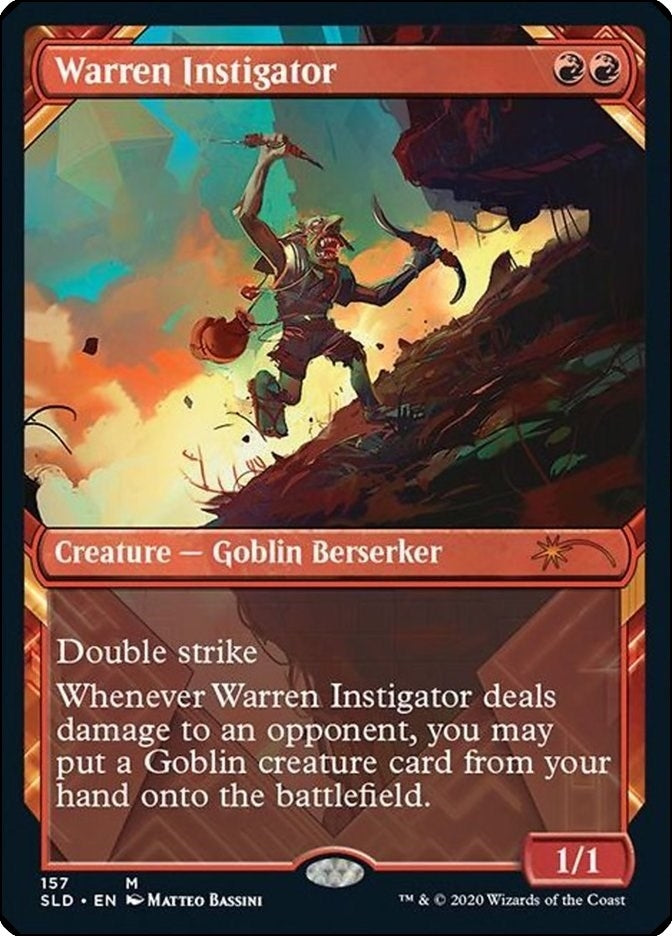 Image for Warren Instigator (157) (SLD) - Magic: The Gathering