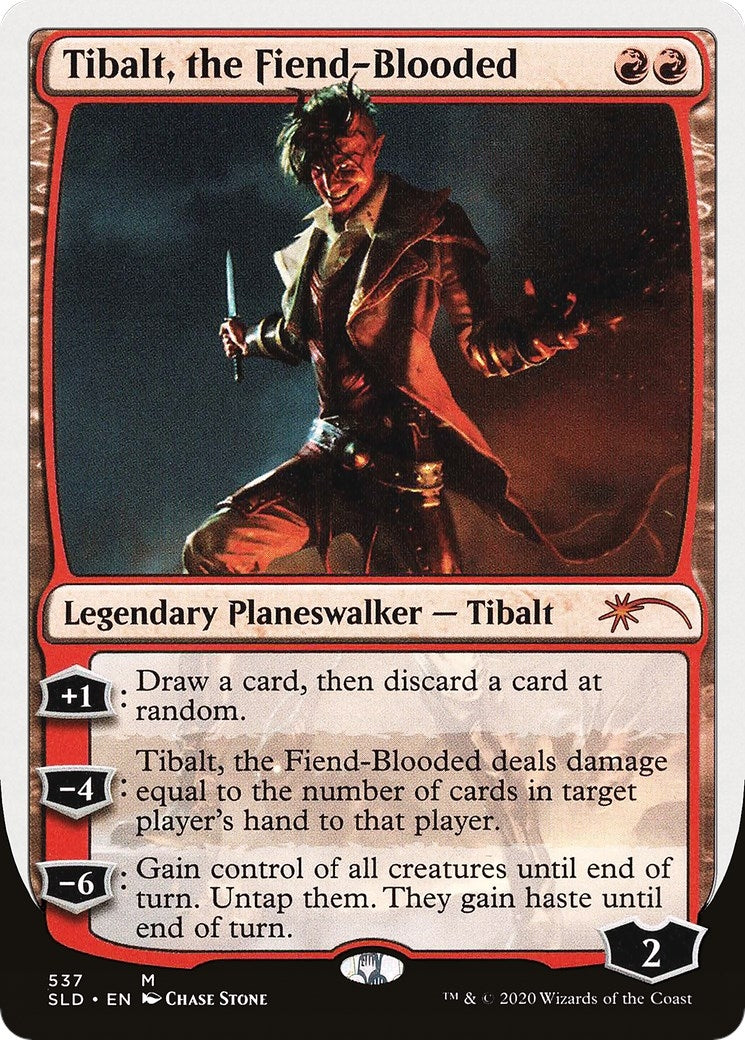 Image for Tibalt, the Fiend-Blooded (WB) (537) (SLD) - Magic: The Gathering