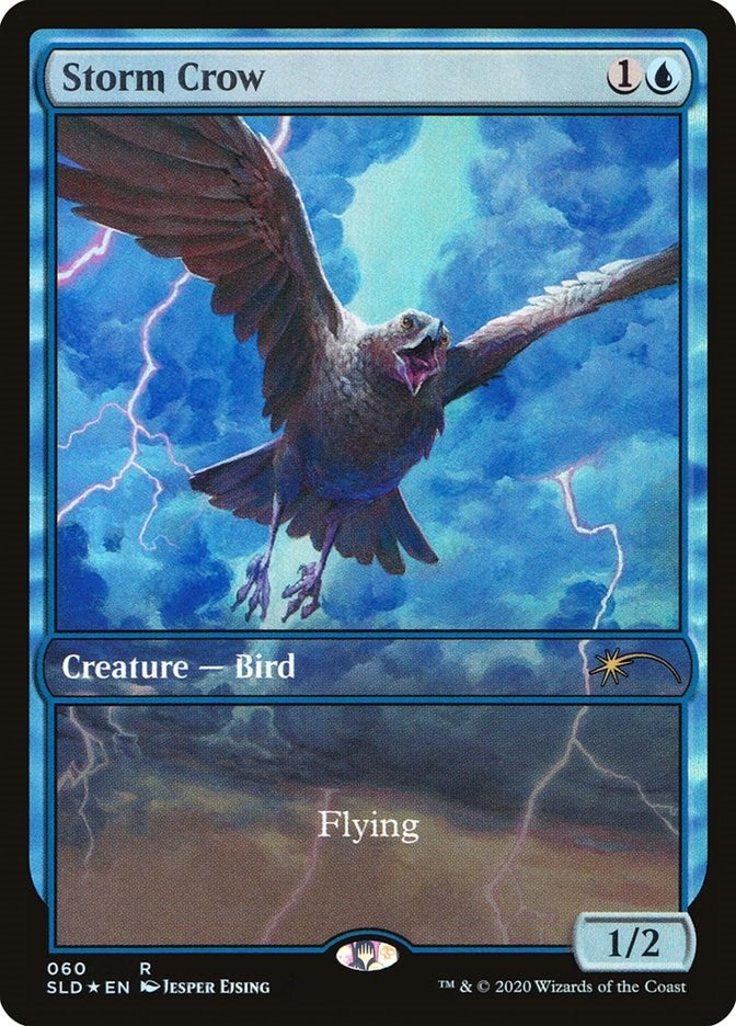 Image for Storm Crow (60) (SLD) - Magic: The Gathering