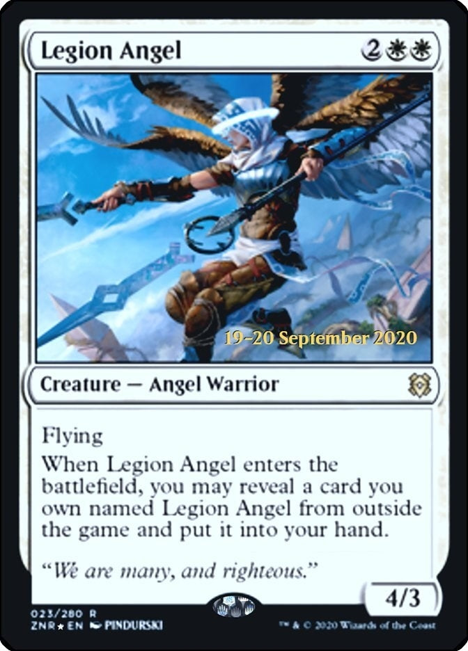 Image for Legion Angel (23) (PRE) - Magic: The Gathering