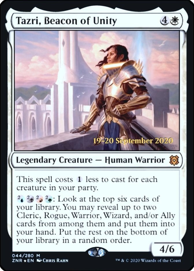 Image for Tazri, Beacon of Unity (44) (PRE) - Magic: The Gathering