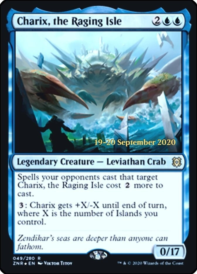 Image for Charix, the Raging Isle (49) (PRE) - Magic: The Gathering