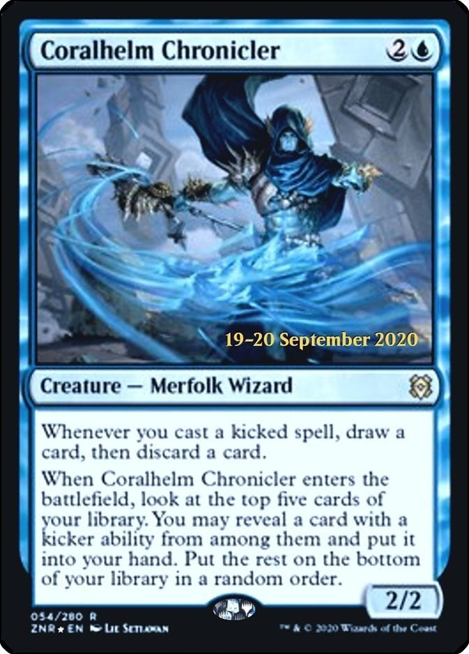 Image for Coralhelm Chronicler (54) (PRE) - Magic: The Gathering