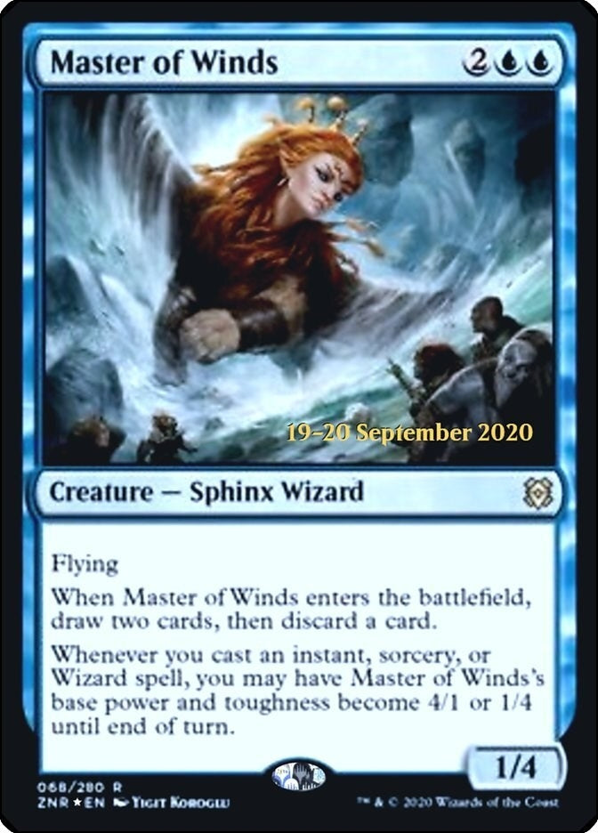 Image for Master of Winds (68) (PRE) - Magic: The Gathering