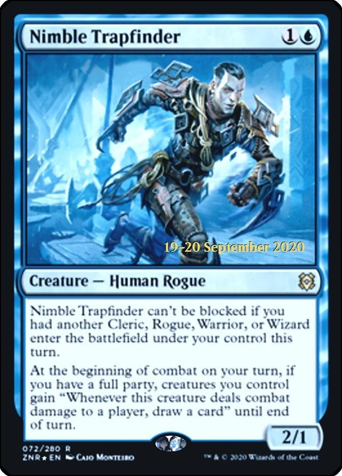 Image for Nimble Trapfinder (72) (PRE) - Magic: The Gathering