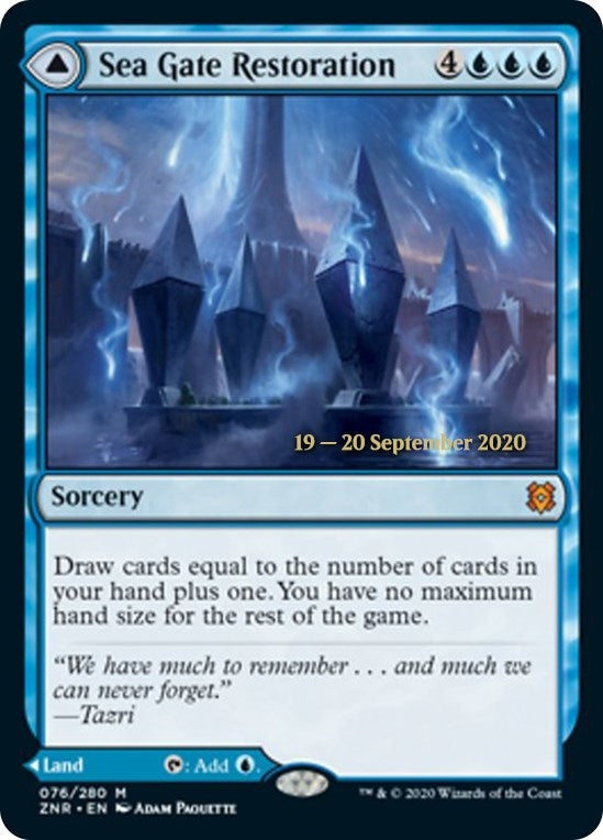 Image for Sea Gate Restoration (76) (PRE) - Magic: The Gathering