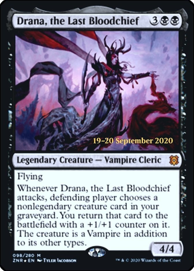 Image for Drana, the Last Bloodchief (98) (PRE) - Magic: The Gathering