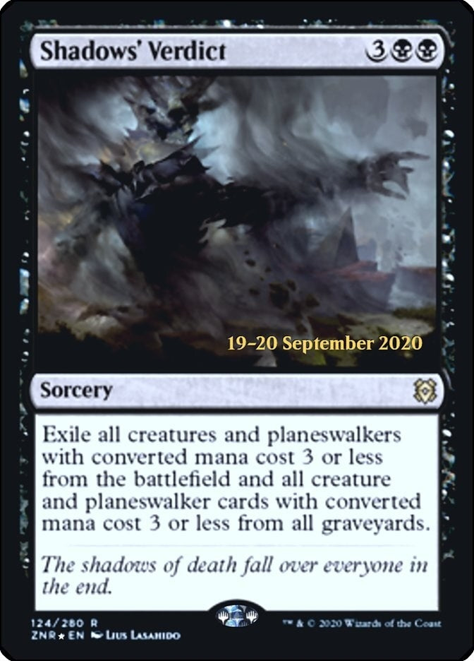 Image for Shadows' Verdict (124) (PRE) - Magic: The Gathering